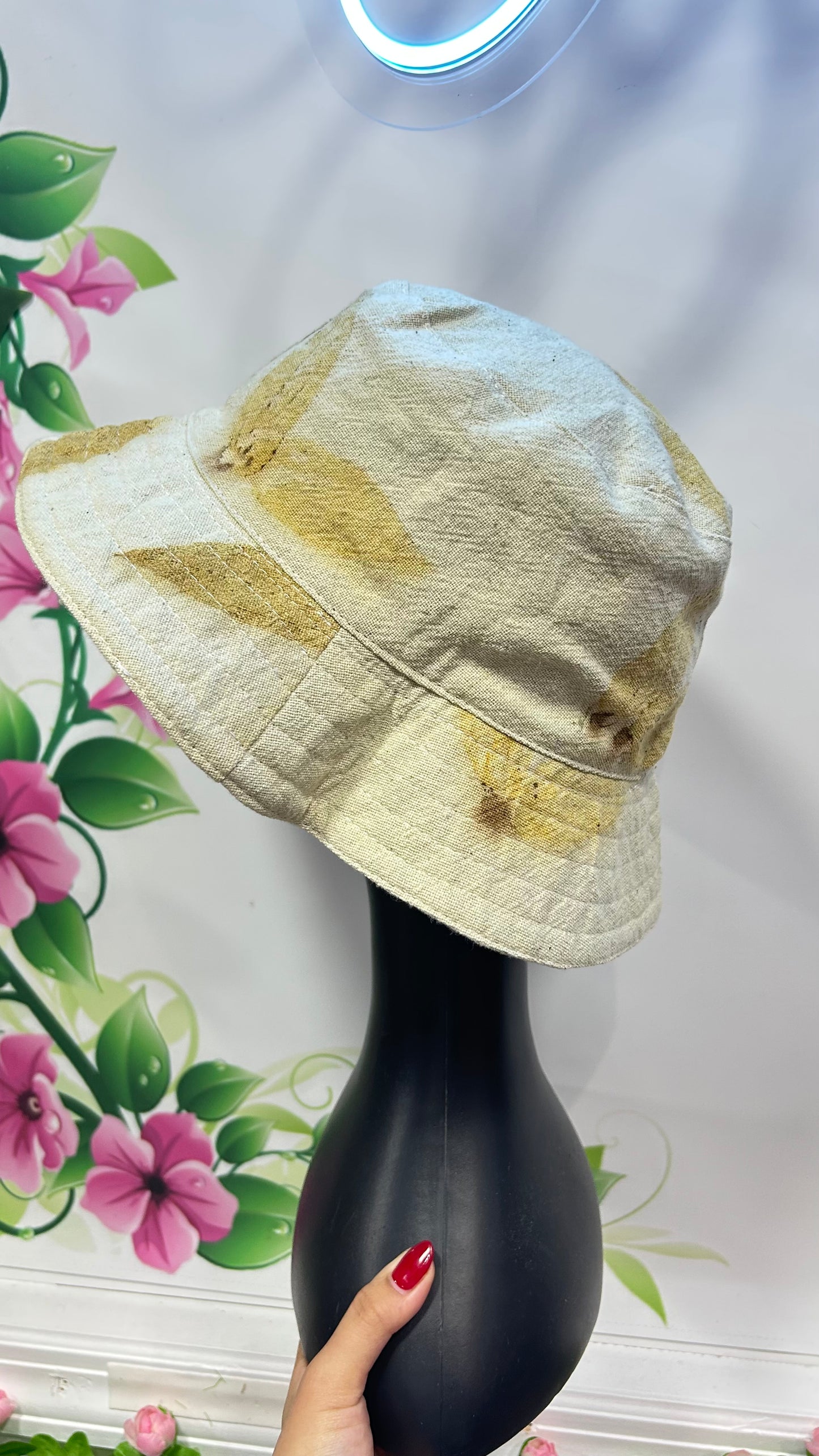 Eco Print Hat