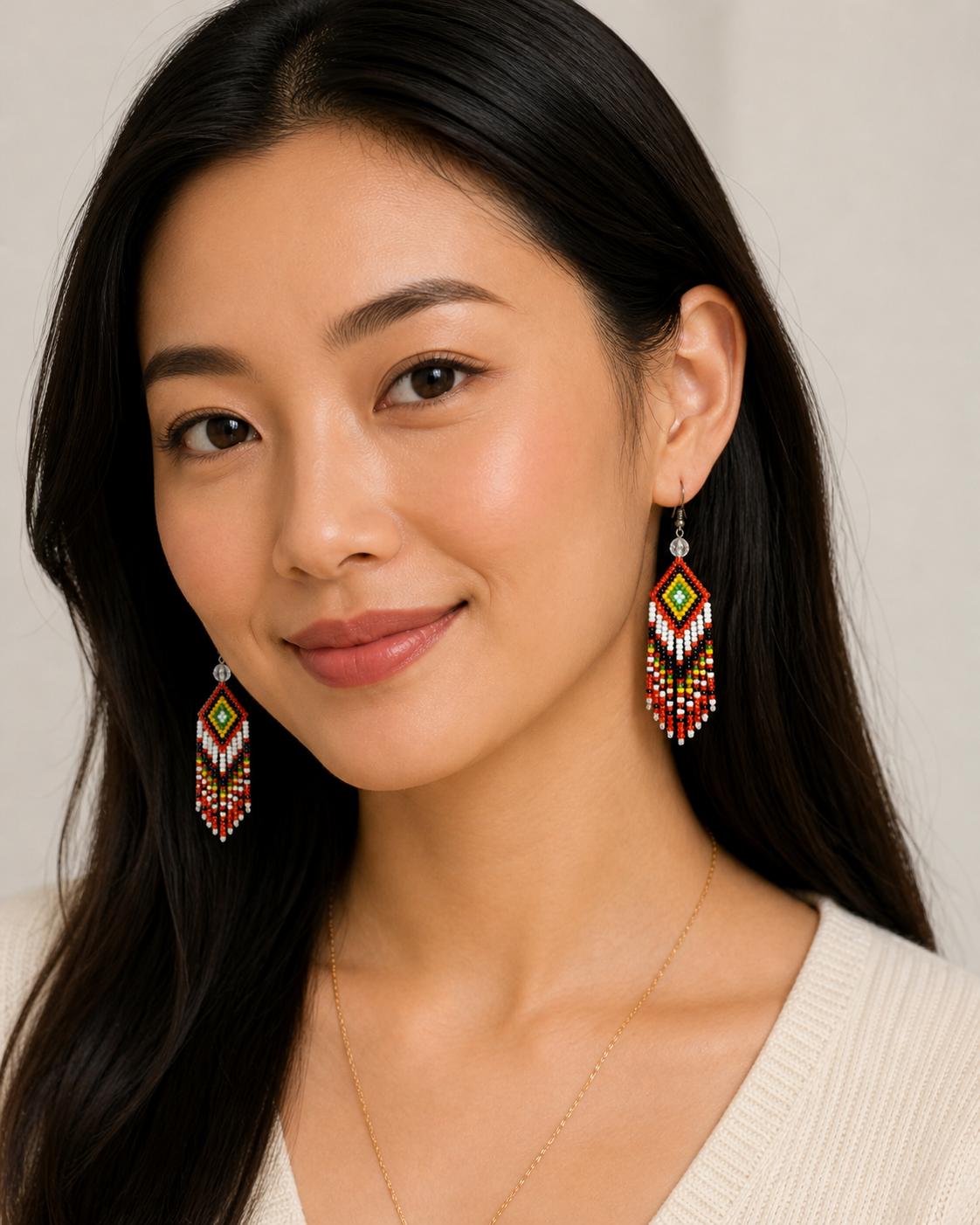Traditional Chin Earrings