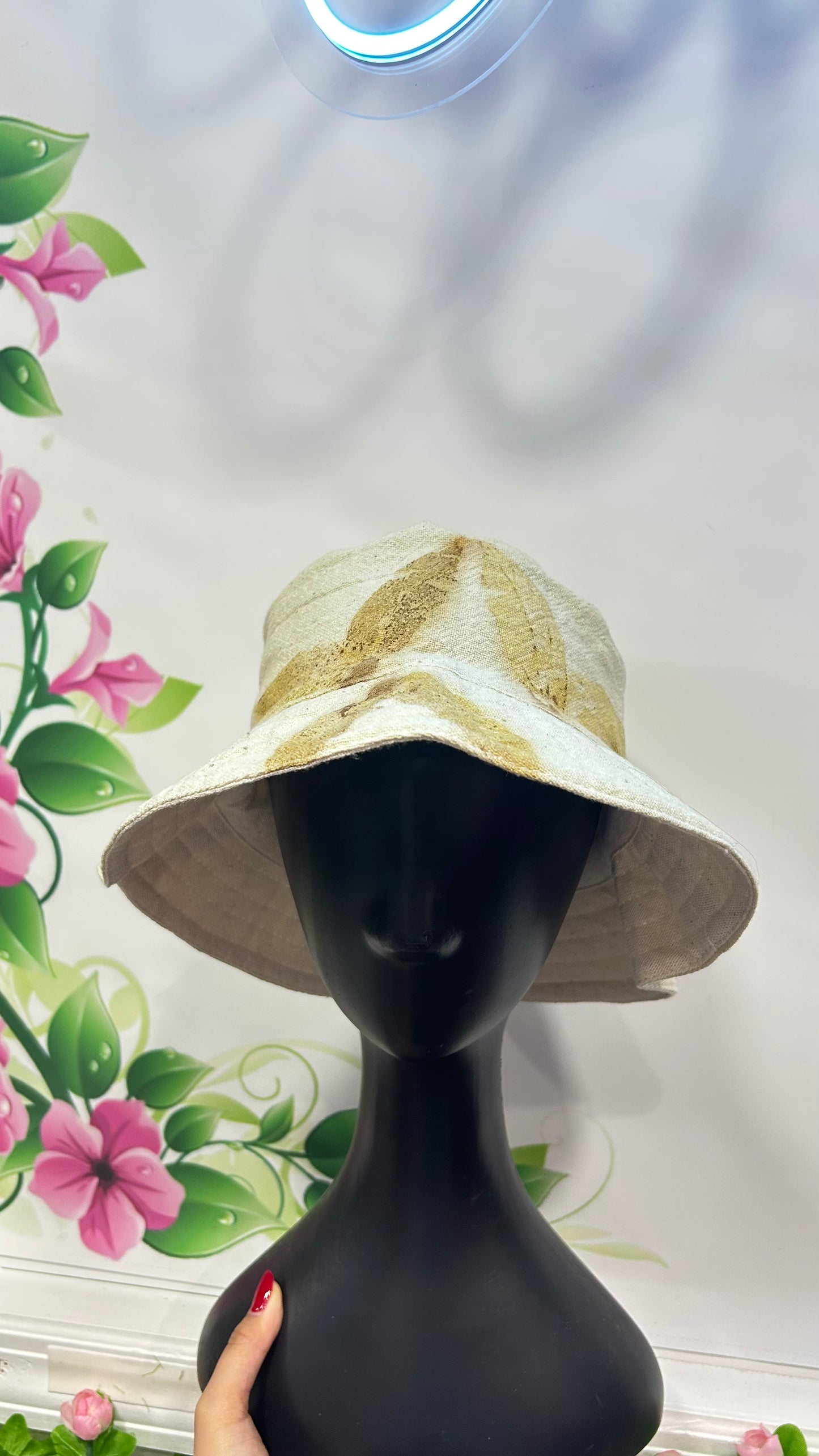 Eco Print Hat