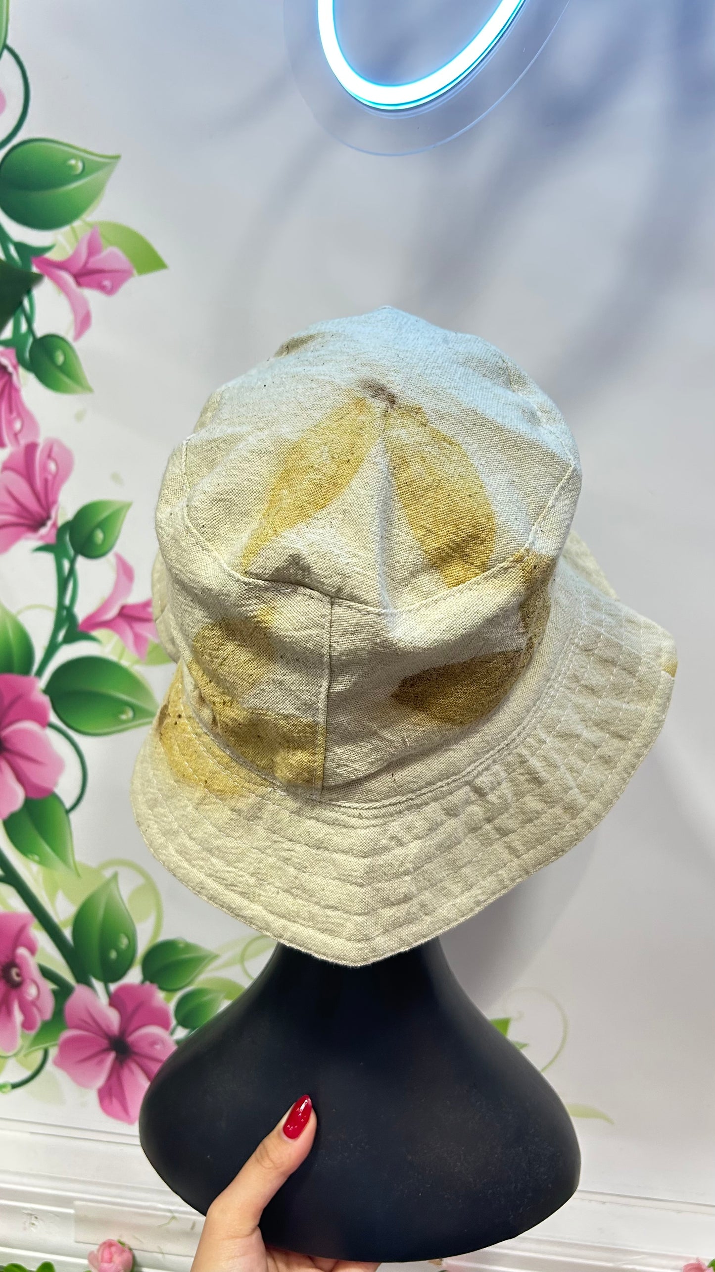 Eco Print Hat