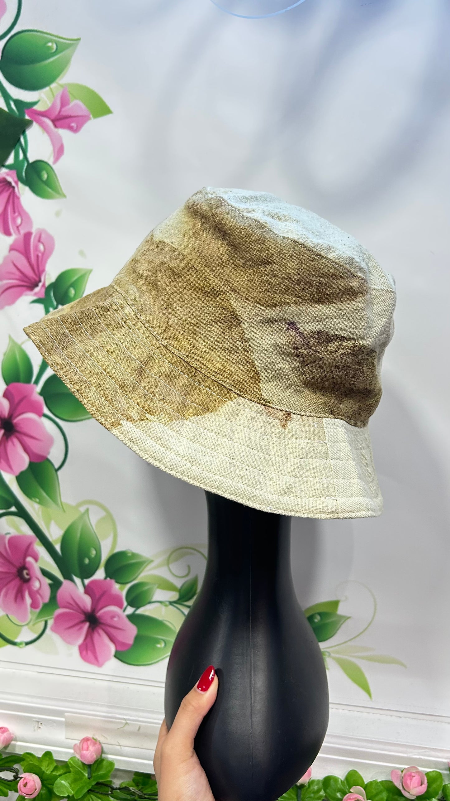 Eco Print Hat