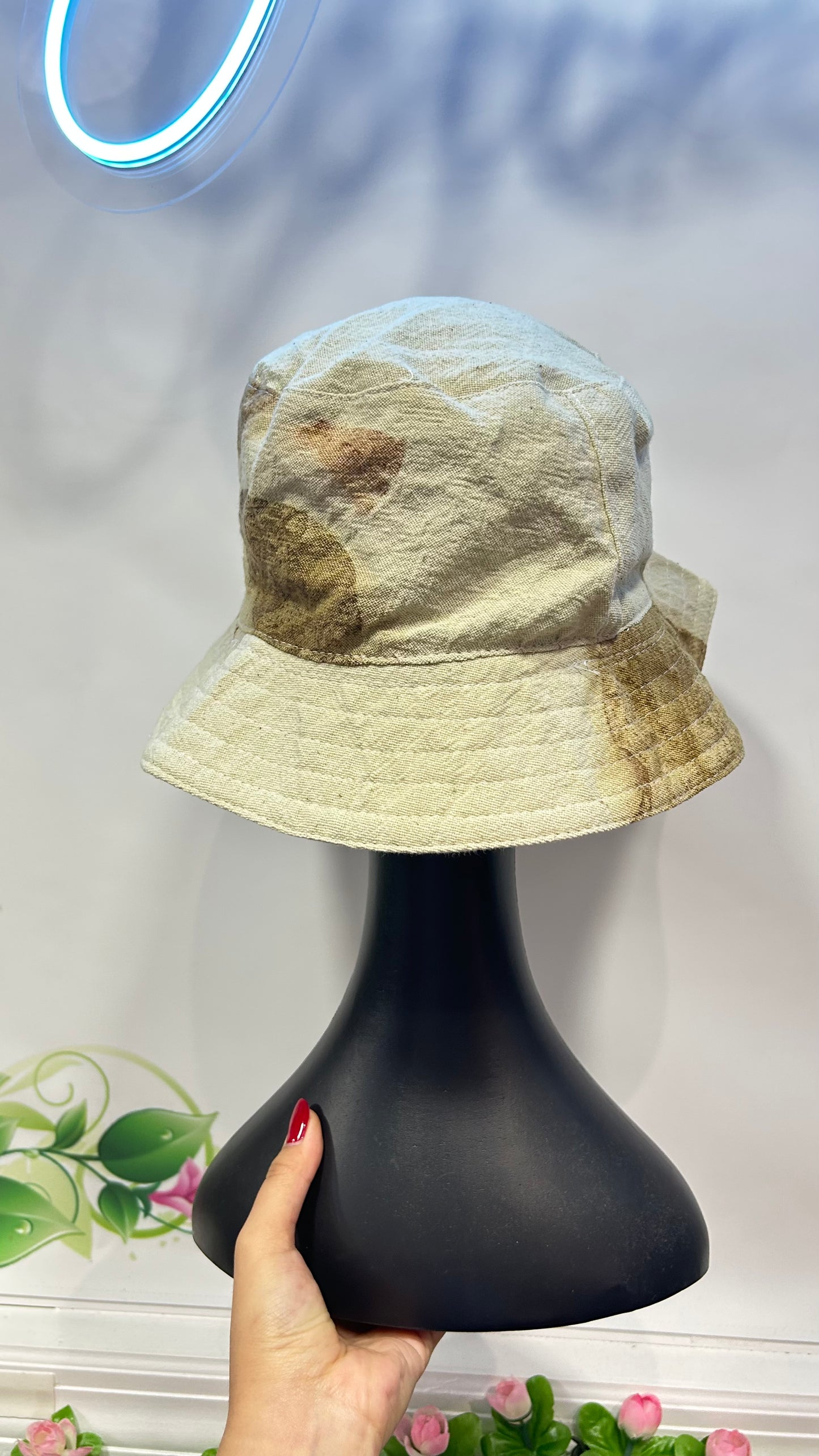 Eco Print Hat