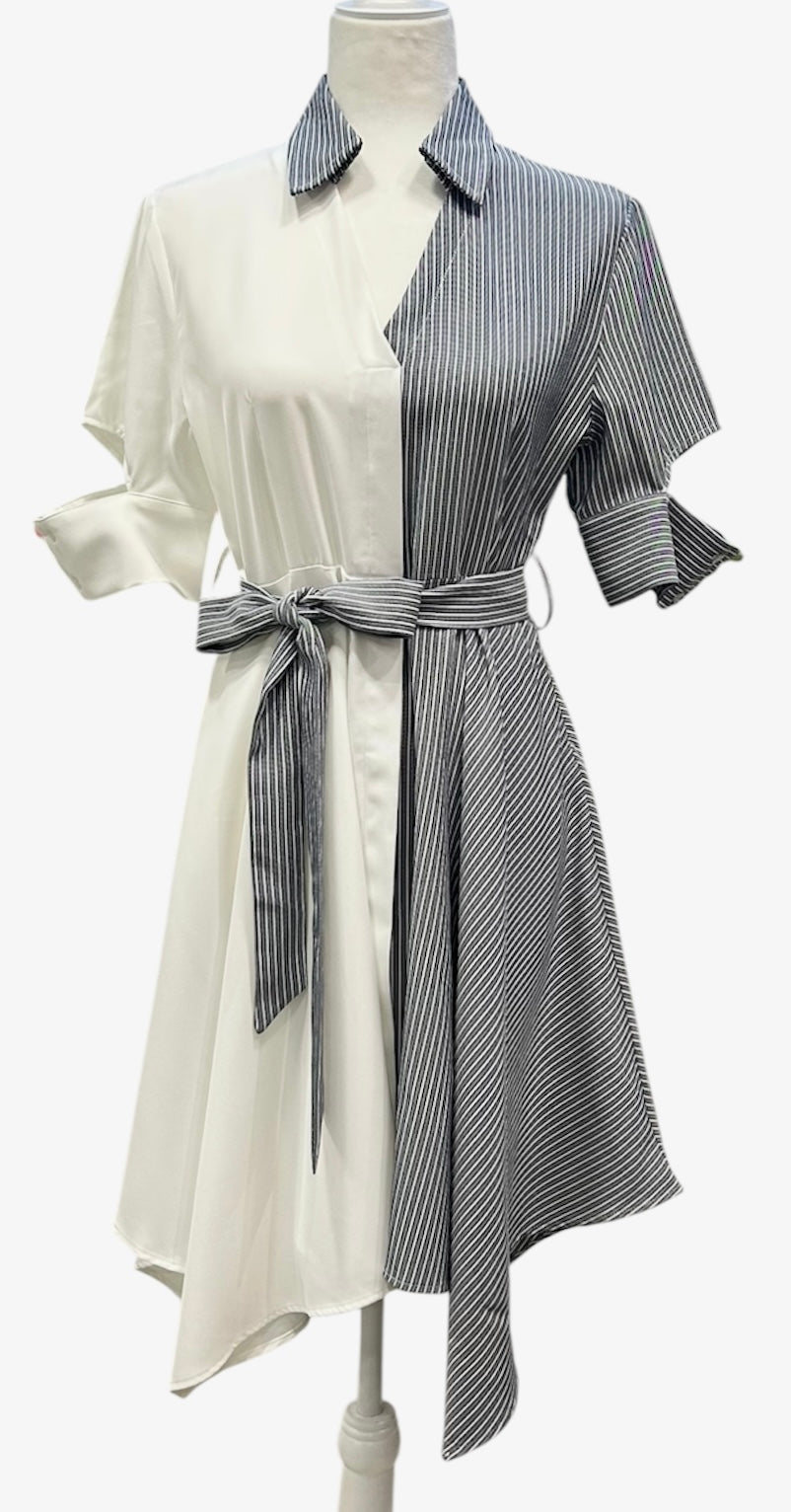 Two-tone Dress