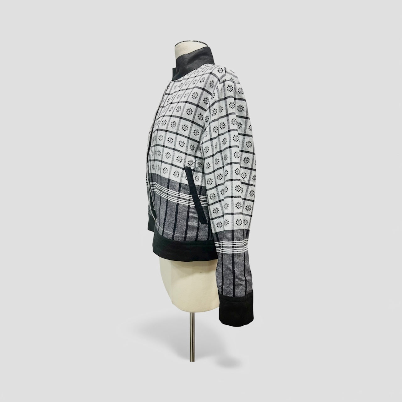 Classic Monochrome Fall Jacket