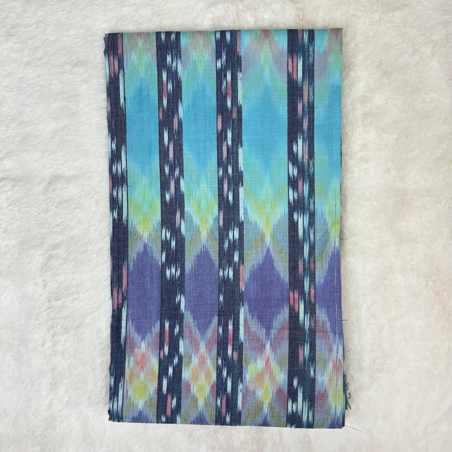 Handwoven Ikat Cotton A Chate