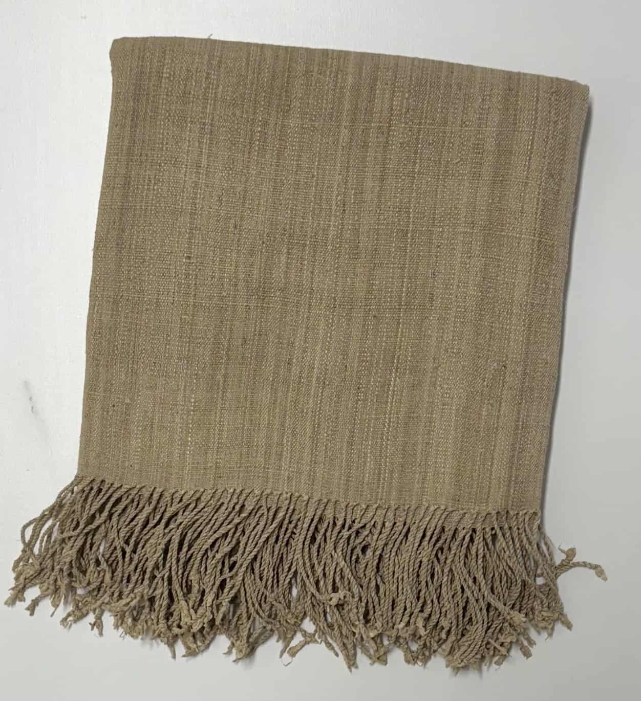 Handmade Lotus Fabric Scarf