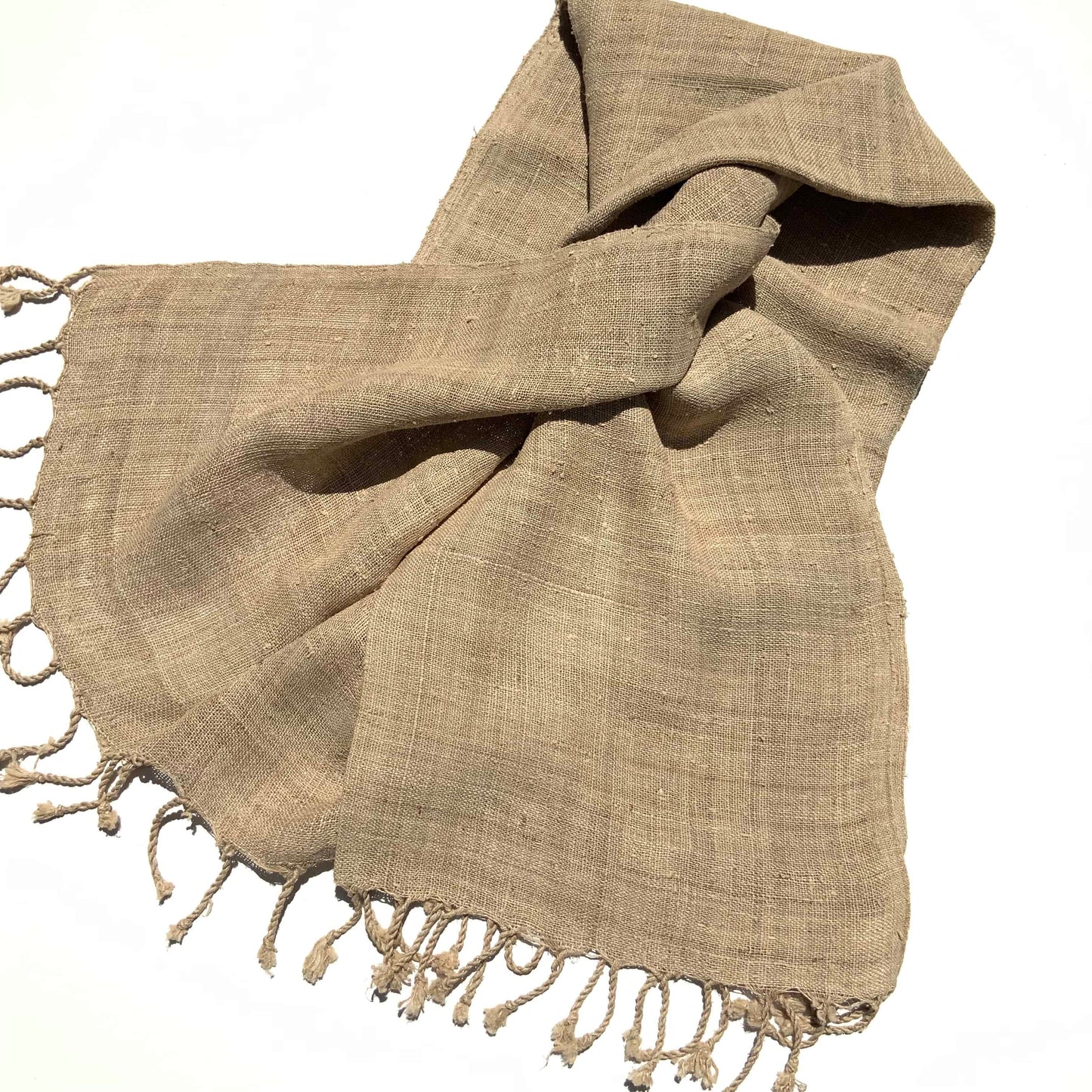 Handmade Lotus Fabric Scarf
