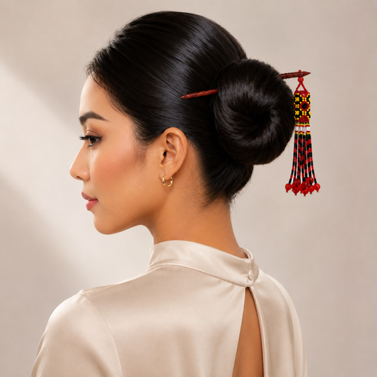 Traditional Chin Hair Sticks