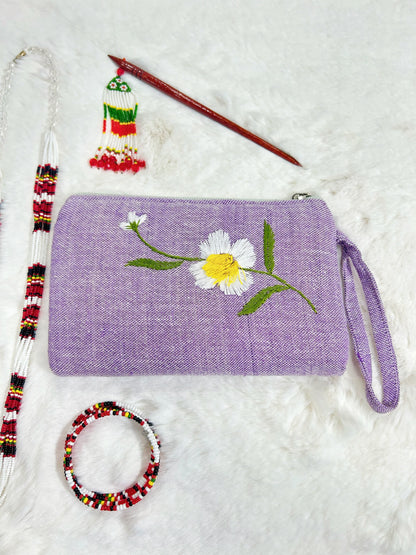 Cobra Saffron Handmade Embroidered Wallet