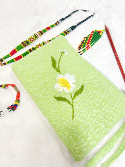 Cobra Saffron Handmade Embroidered Wallet