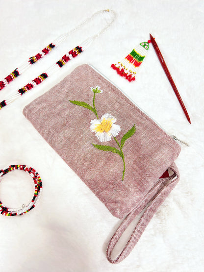 Cobra Saffron Handmade Embroidered Wallet