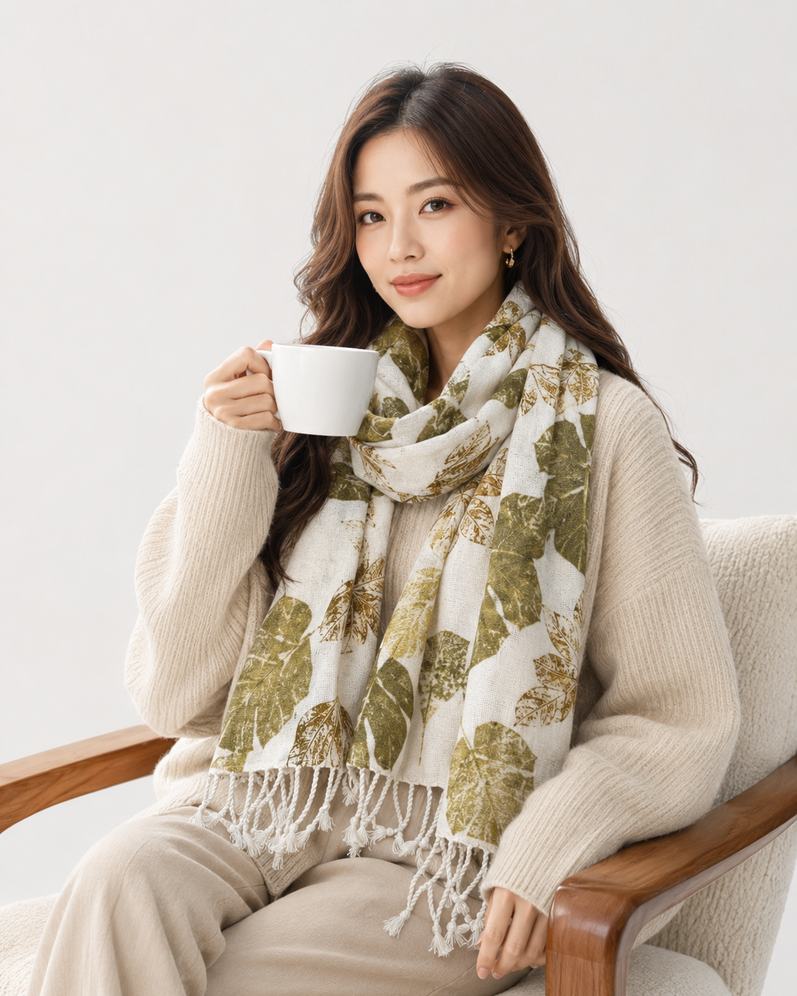 Eco Print Scarf