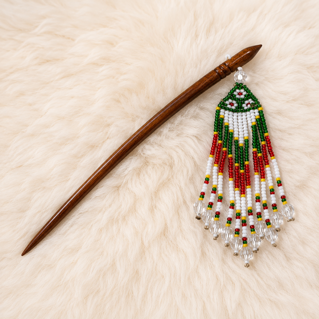 Traditional Chin Hair Sticks