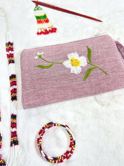 Cobra Saffron Handmade Embroidered Wallet
