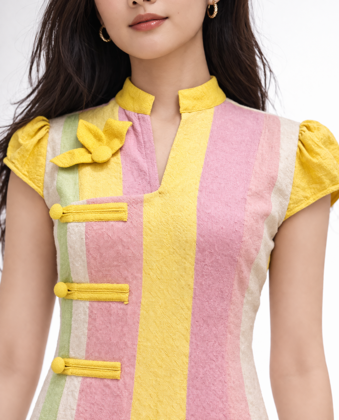 Botanical Long Dress