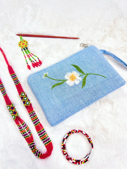 Cobra Saffron Handmade Embroidered Wallet
