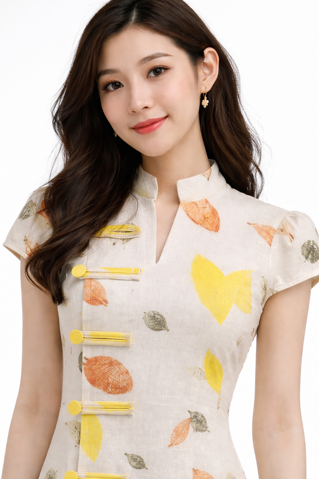 Botanical Long Dress