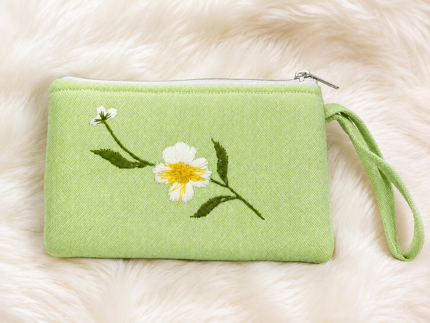 Cobra Saffron Handmade Embroidered Wallet