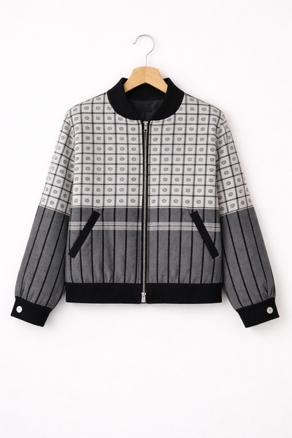 Classic Monochrome Fall Jacket