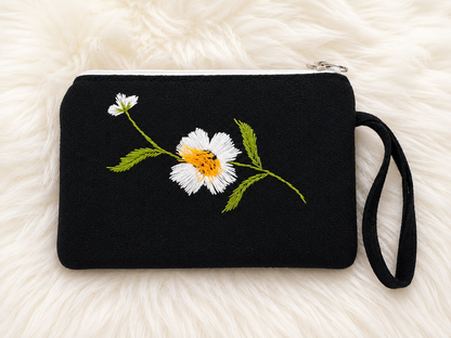 Cobra Saffron Handmade Embroidered Wallet