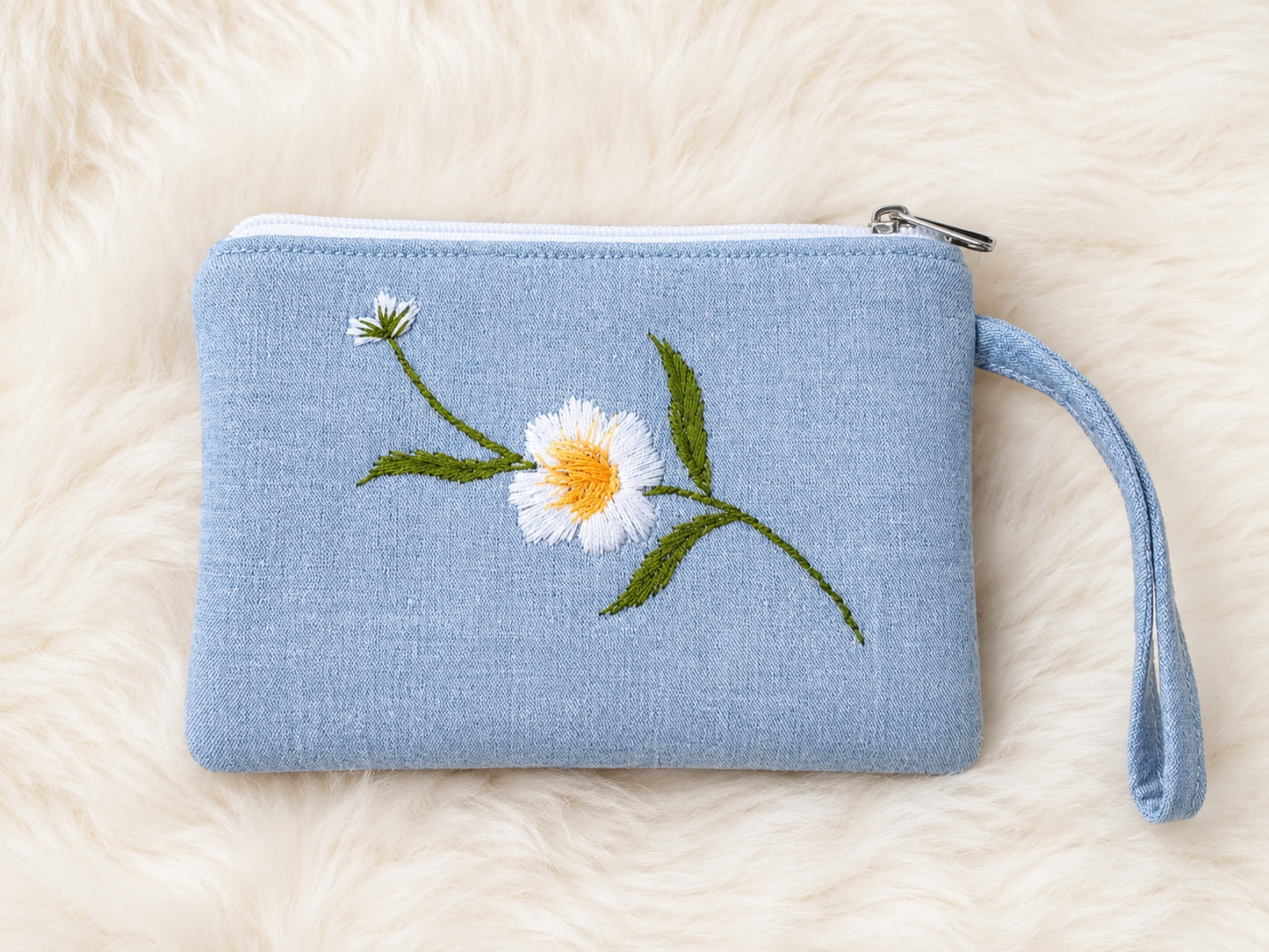 Cobra Saffron Handmade Embroidered Wallet