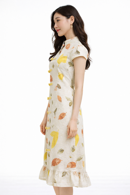 Botanical Long Dress