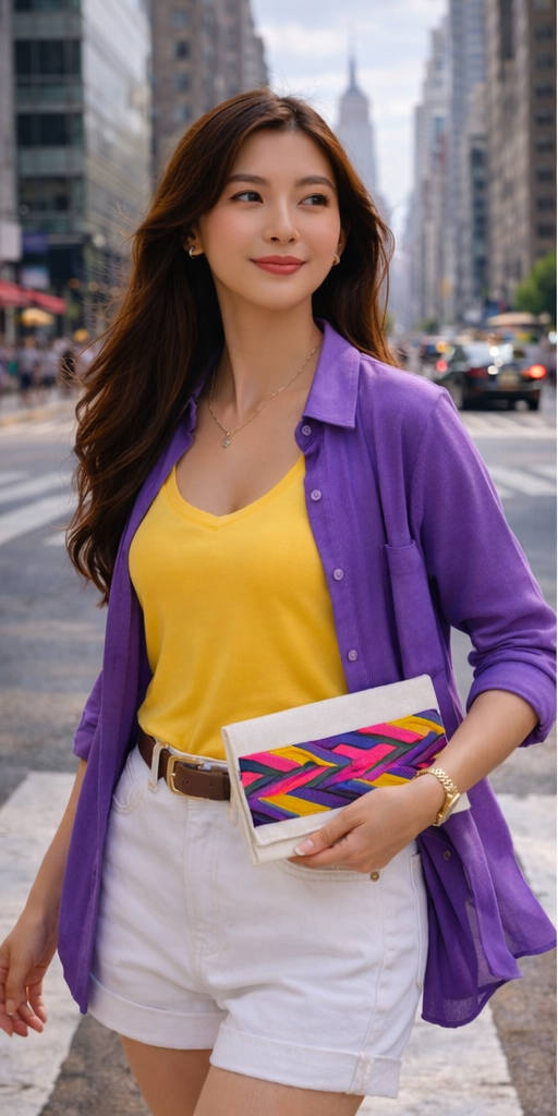 Kanote Embroidered Wallet