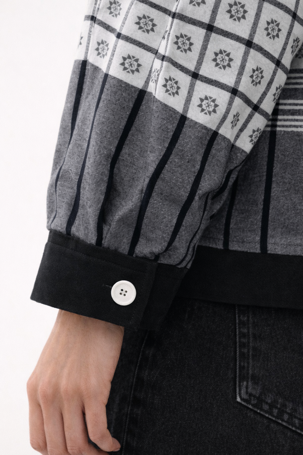 Classic Monochrome Fall Jacket