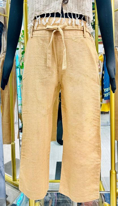 Cotton Pants w/Tie String