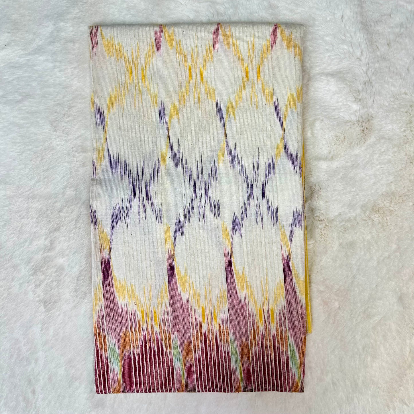 Handwoven Ikat Cotton A Chate