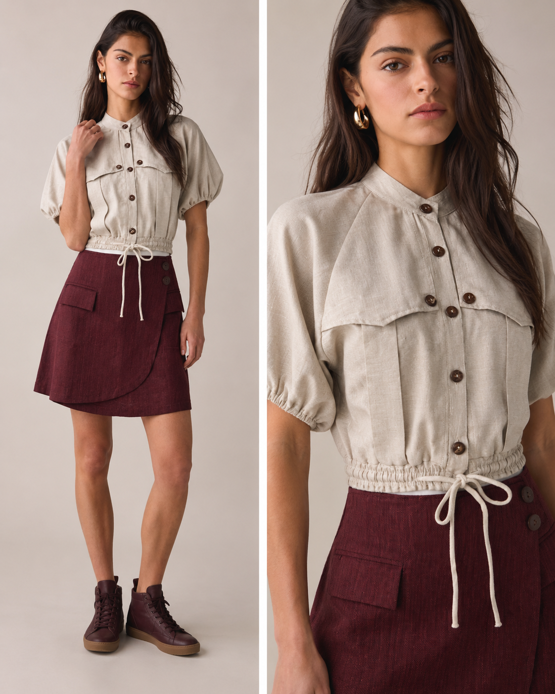 Cotton Stiff Collar