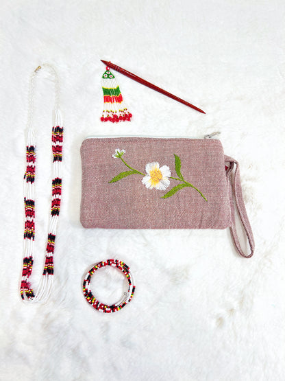 Cobra Saffron Handmade Embroidered Wallet