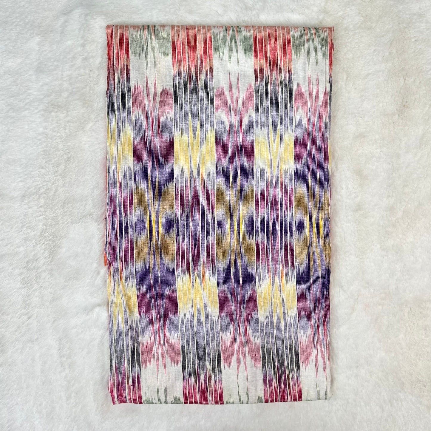Handwoven Ikat Cotton A Chate