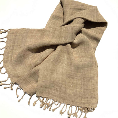Handmade Lotus Fabric Scarf