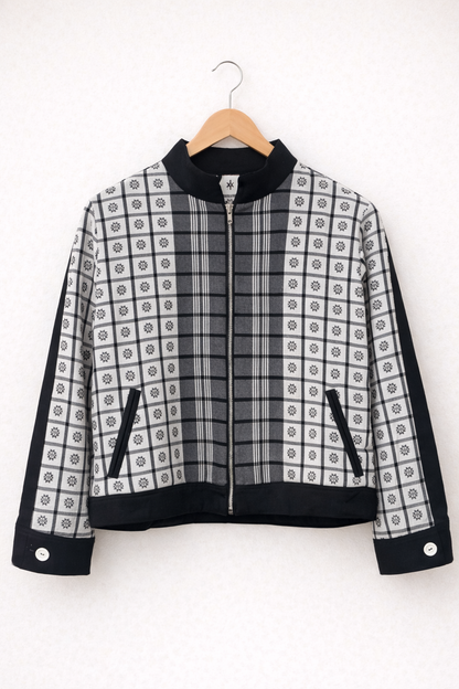 Classic Monochrome Fall Jacket