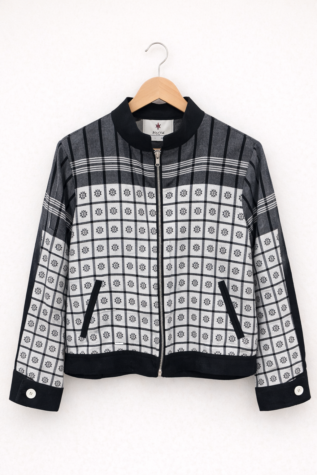 Classic Monochrome Fall Jacket