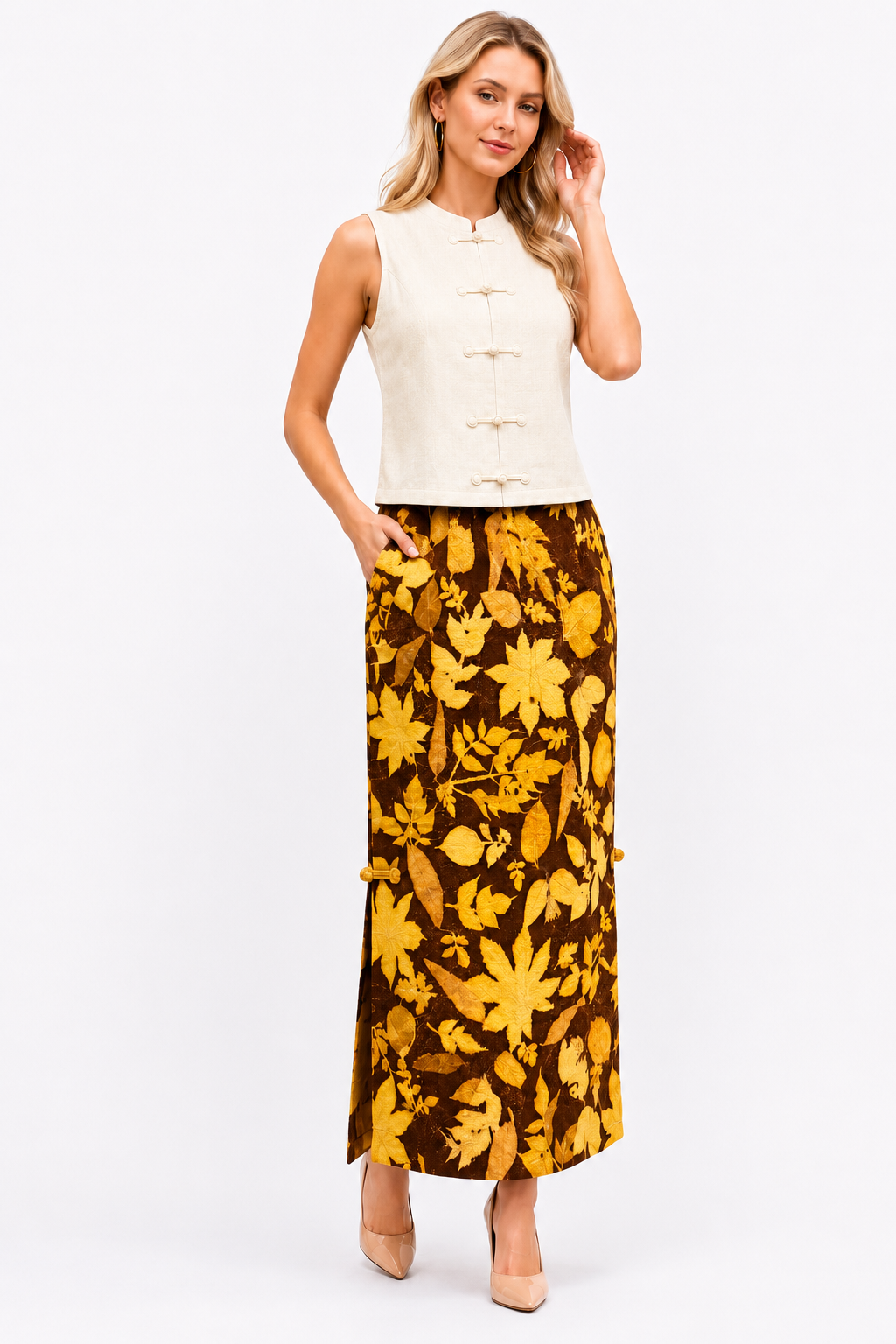 Three Seasons Botanical Skirt
